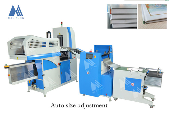 Smart Auto Size Adjustment Hard Cover Book Casing In Book Pressing & Creasing Machine Maufung MF-SMART390 Máy in và nén sách