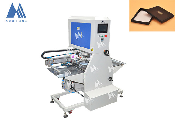 Máy làm hộp cứng dập nổi lá bạc tự động hoàn toàn 35 chiếc/phút 50mm*150mm