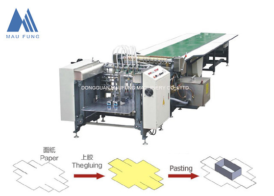 Máy dán giấy hộp cứng tự động cho hộp quà tặng Máy dán hộp cứng bán tự động MF-SJ850A