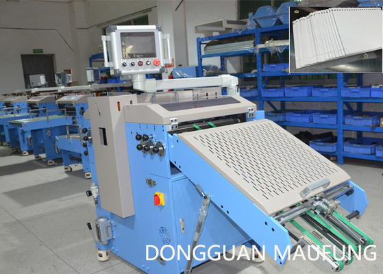 Trung Quốc hoàn toàn tự động máy ghi chép đâm lỗ máy cho dây xoắn ốc dây kép ghi chép liên kết MF-PBM350