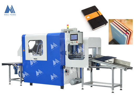 A4 Full Auto Hard Case Elastic Band Inserting Machine Máy dán sách bìa cứng MF-FEM450