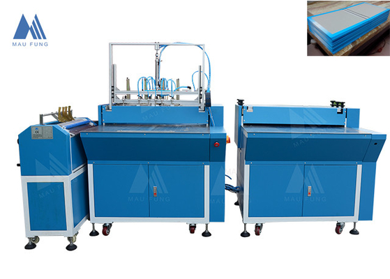 Máy dán bìa sách hai trạm 430*780mm