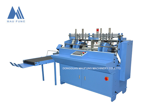 Máy dán giấy đầu sách tự động cho sách bìa cứng, Máy dán giấy đầu sách gáy tròn MF-EPM440