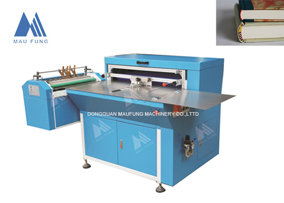 Máy làm vỏ sách hình tròn bán tự động Máy làm vỏ cứng MF-SCM500