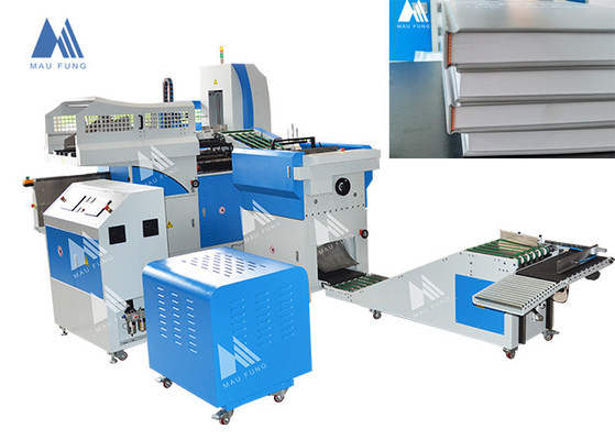 Máy vào bìa tự động Maufung và máy ép gáy MF-FAC390A