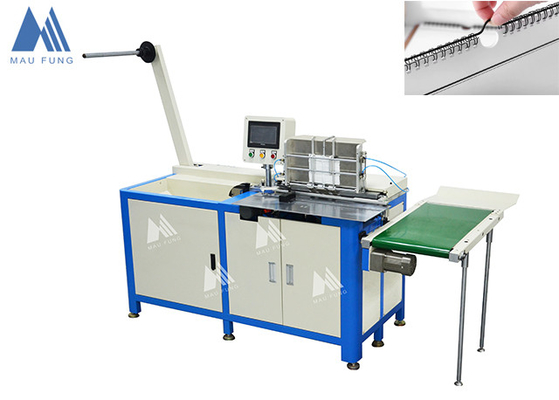 Máy đóng gáy xoắn kép bán tự động cho sổ tay, lịch treo tường MF-SDM520
