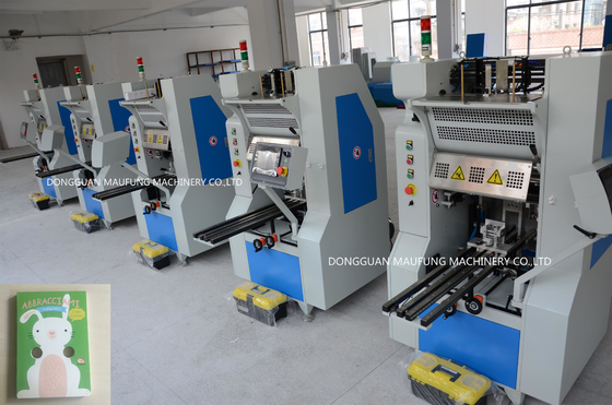 Maufung Trẻ em Thẻ hoạt hình Bảng sách Máy liêm Sách ảnh Lay Flat Binder MF-PF500