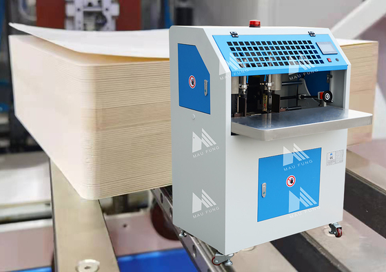 Thẻ giấy sổ tay khí nén hai đầu vòng góc cắt máy MF-DCM470
