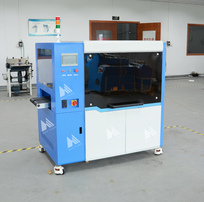 Pneumatic hoàn toàn tự động hai đầu trẻ em bảng sách vòng góc máy cắt chết MF-ACM380