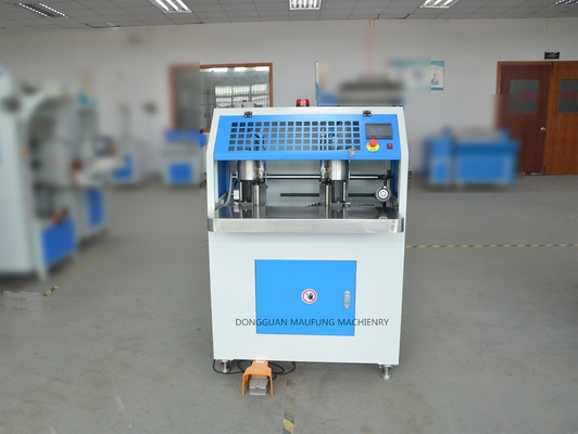Máy cắt bo tròn góc sổ tay hai đầu khí nén MF-DCM470