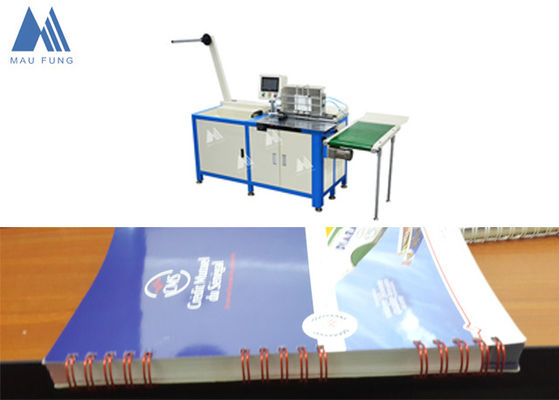 Trung Quốc Semi Auto Twin Loop Wire Binding Machine cho máy tính xách tay Wire Binding MF-SDM520