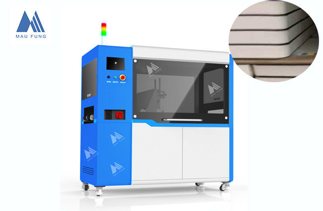 Máy cắt góc vòng kép hoàn toàn tự động R6 R8 R10 Máy cắt máy tính xách tay Maufung MF-ACM380