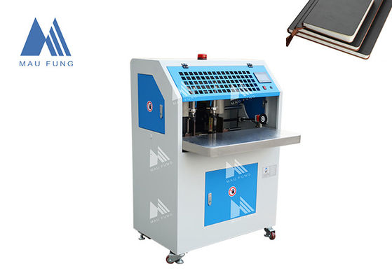 Máy cắt góc khí nén hai đầu Máy dán sách bìa mềm MF-DCM470